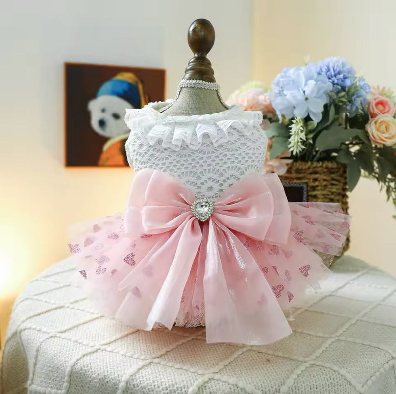 SWEET HEART FANCY LACE DRESS
