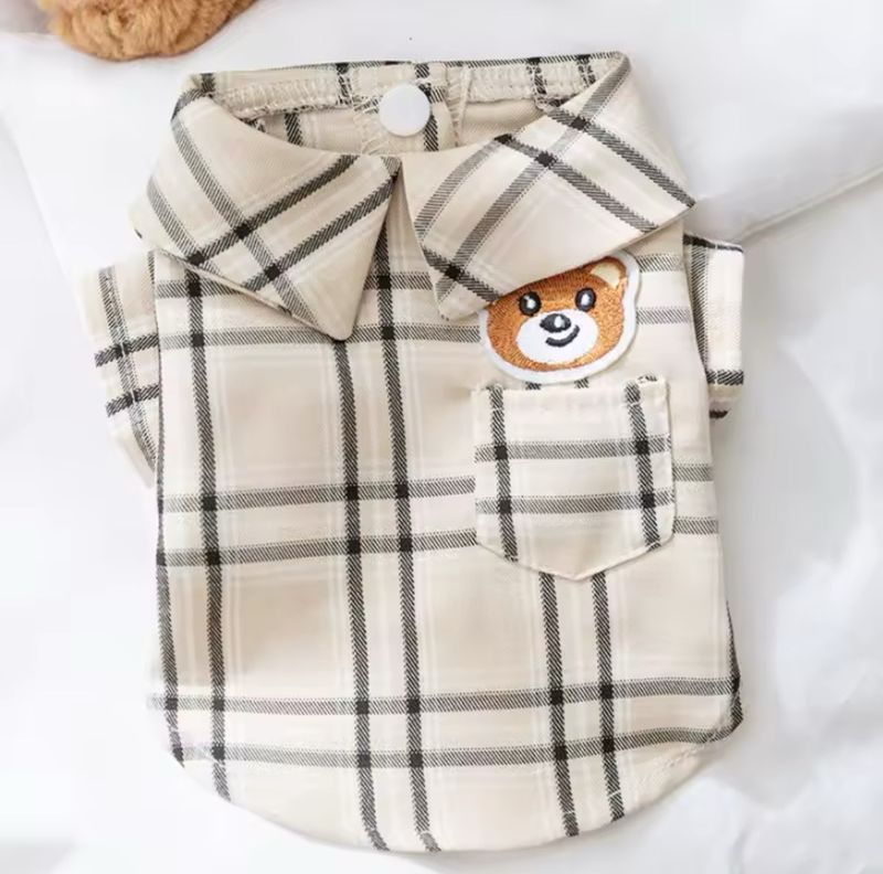 BEAR BOTTON SHIRT