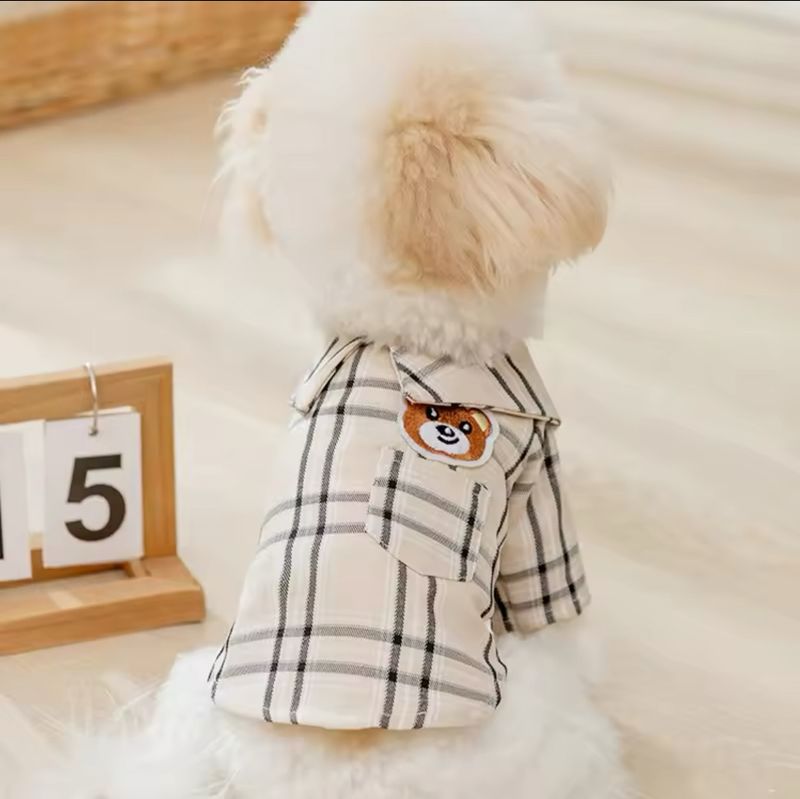 BEAR BOTTON SHIRT