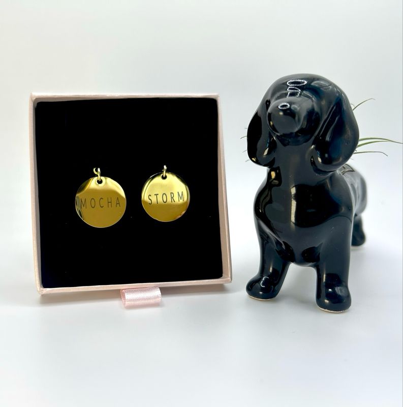 GOLD PLATED TAG