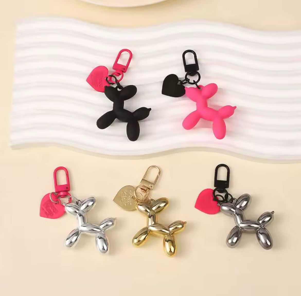 BALLON DOG KEYCHAINS