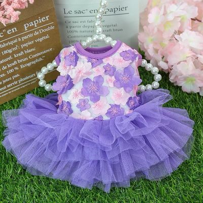 FLOWER DRESS WITH TUTU