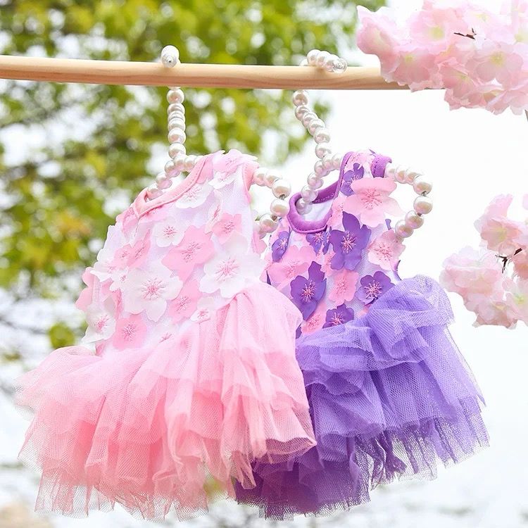FLOWER DRESS WITH TUTU