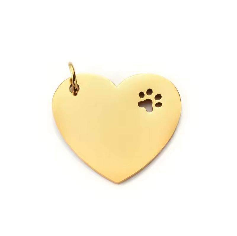 ID TAG HEART SHAPE
