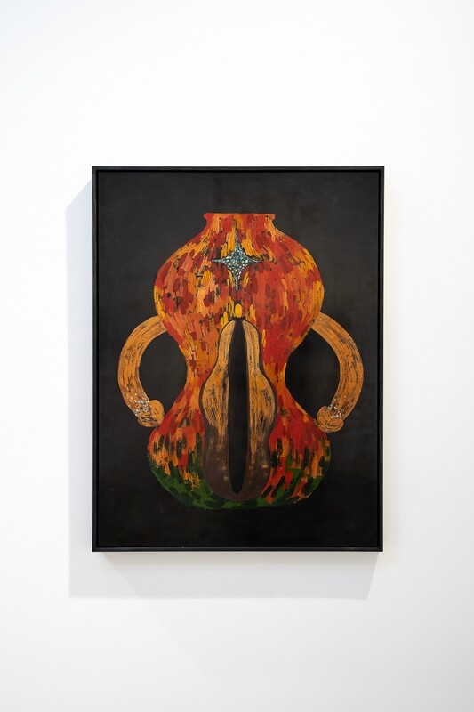 Strawberry vase 딸기 화병