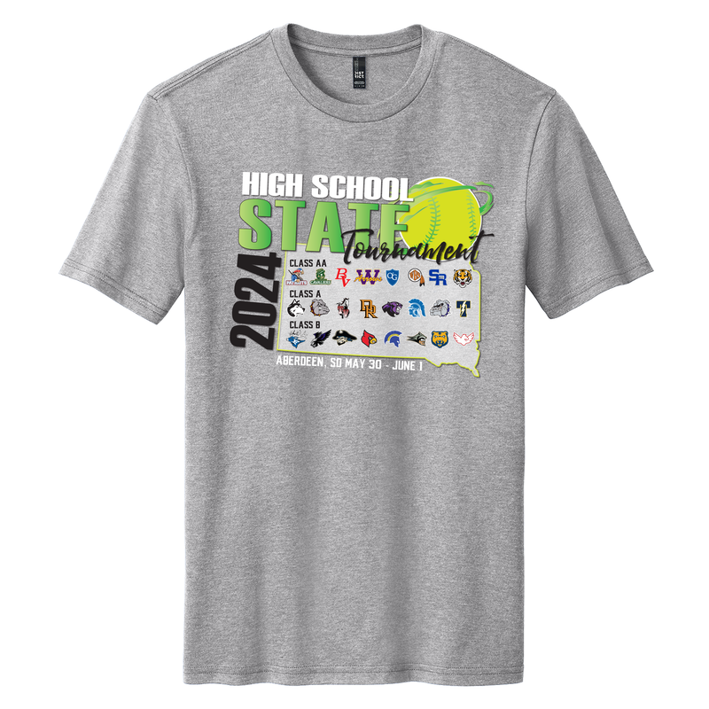 State Softball 2024 All Tournament Tee