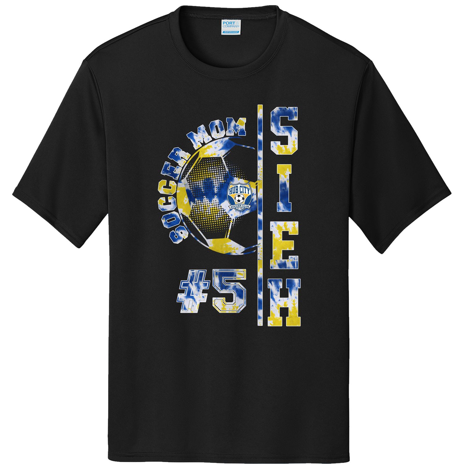 Hub City Tie-Dye Custom Tee