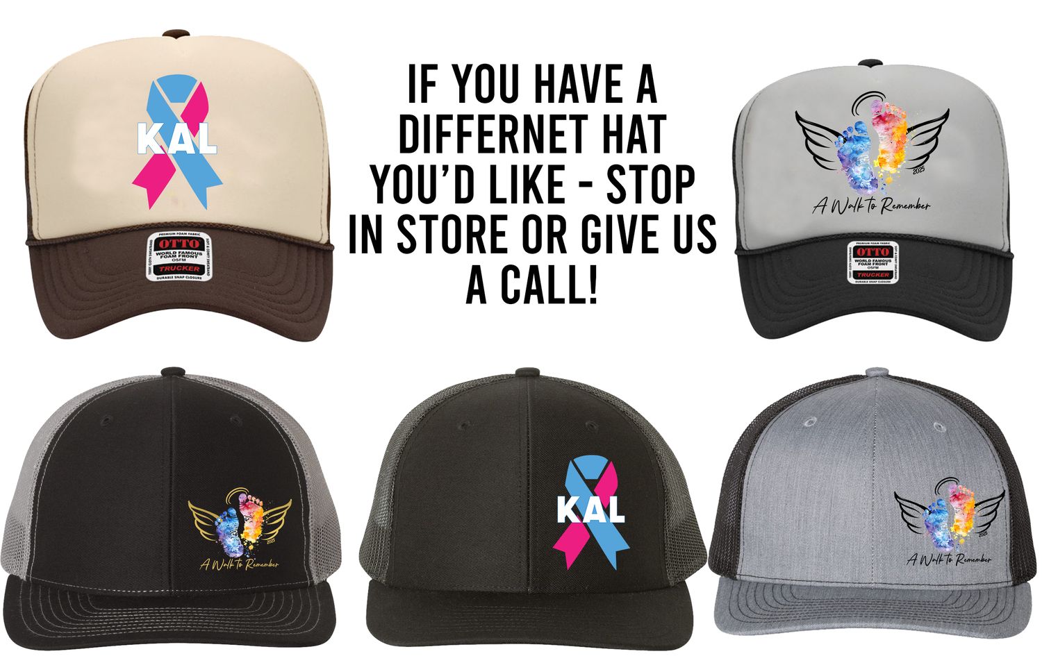 A Walk to Remember Hats