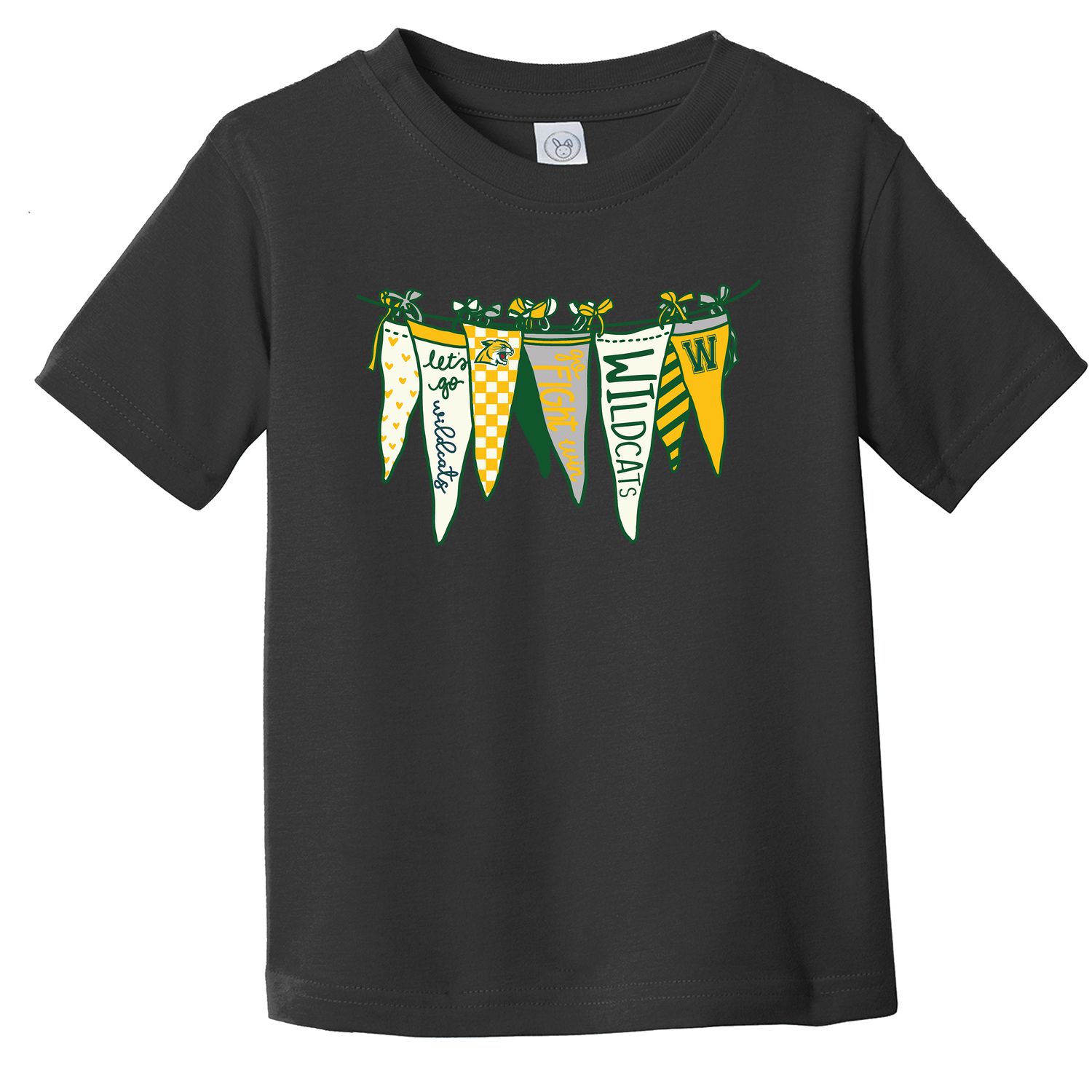 Northwestern Wildcats Flags Tee
