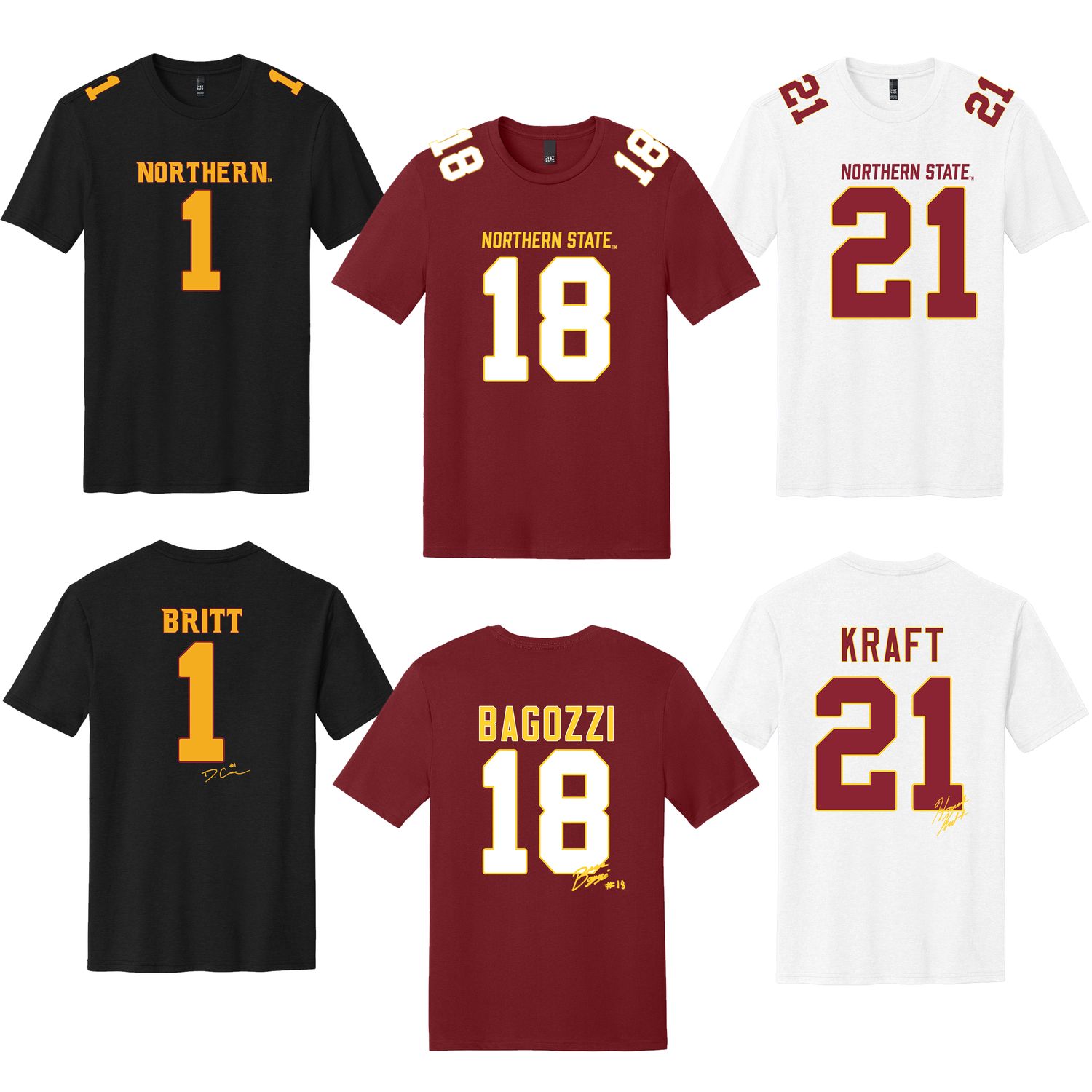 Northern State Football Shirsey