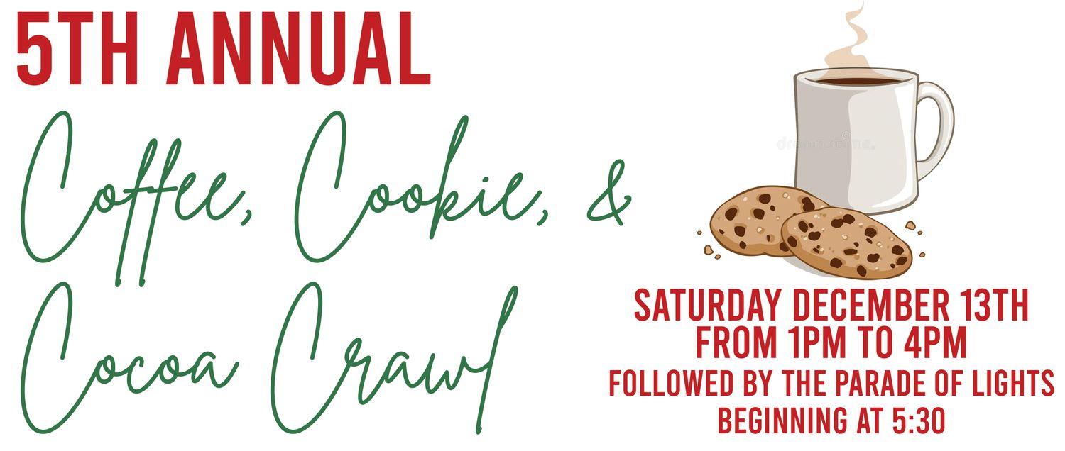 5th Annual Coffee, Cookie, &amp; Cocoa Crawl