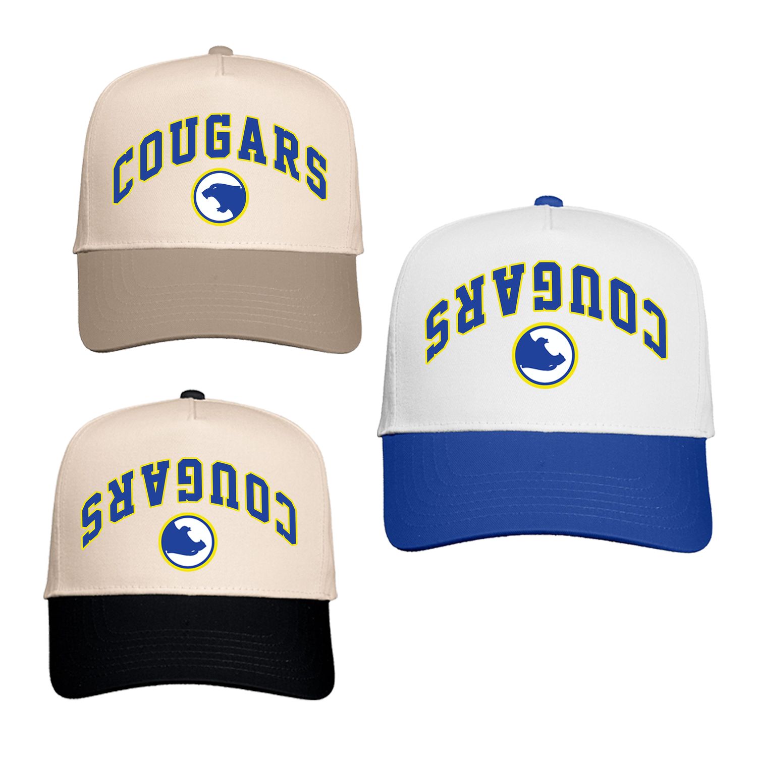 Cougars Upside Down Hat