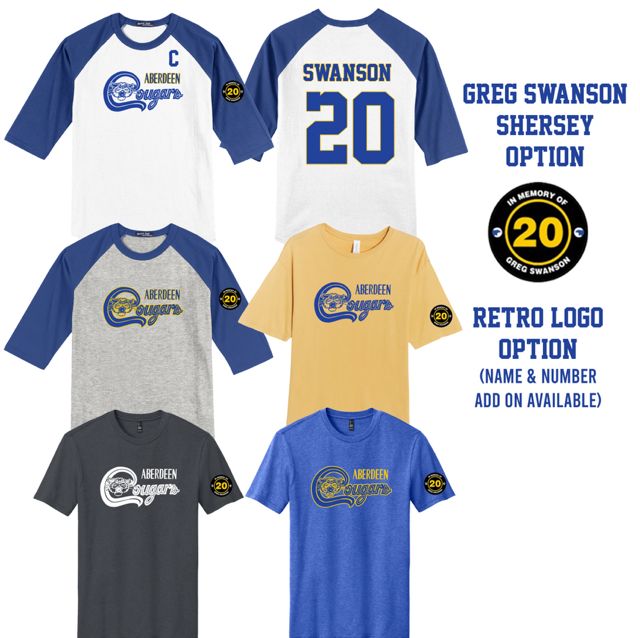 Cougars Hockey - Greg Swanson Memorabilia