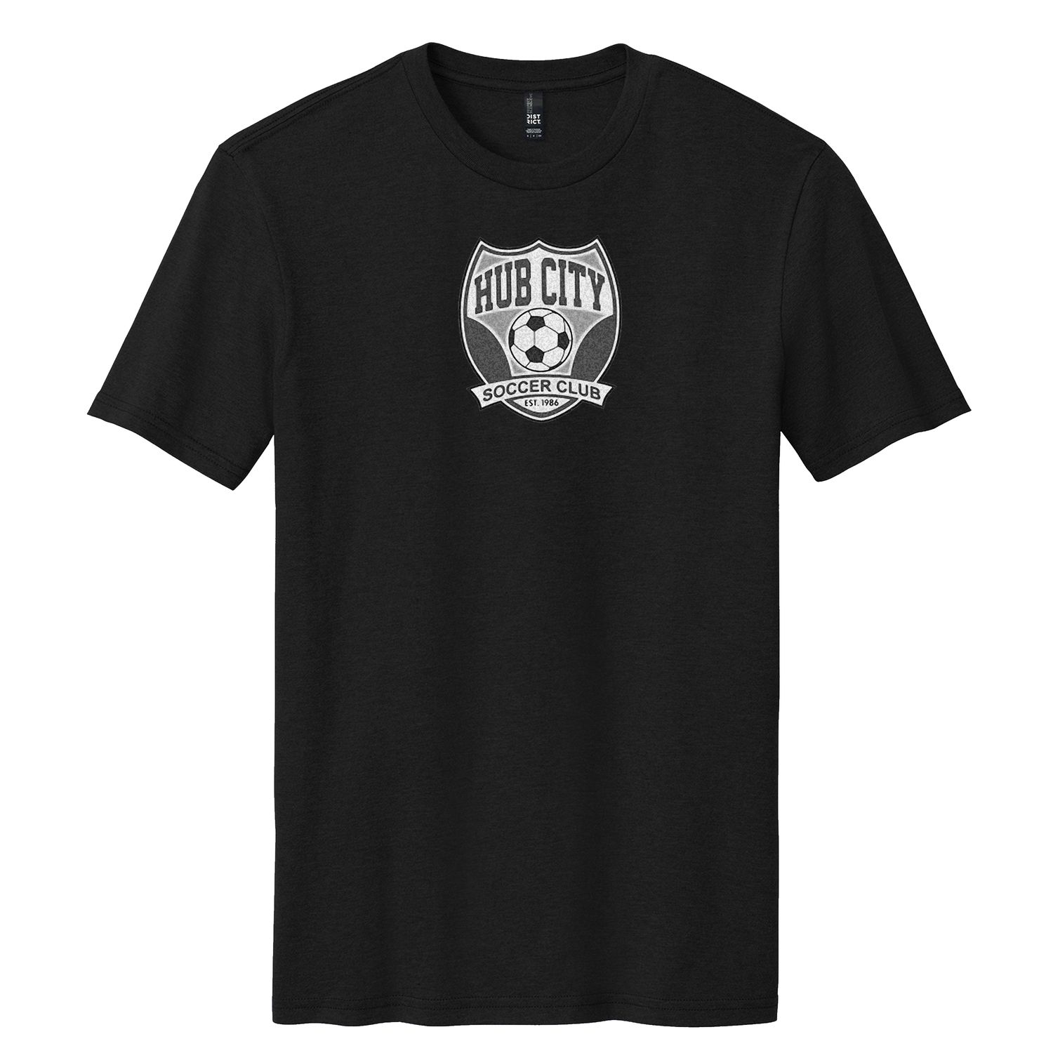 Hub City Soccer Crest Blackout