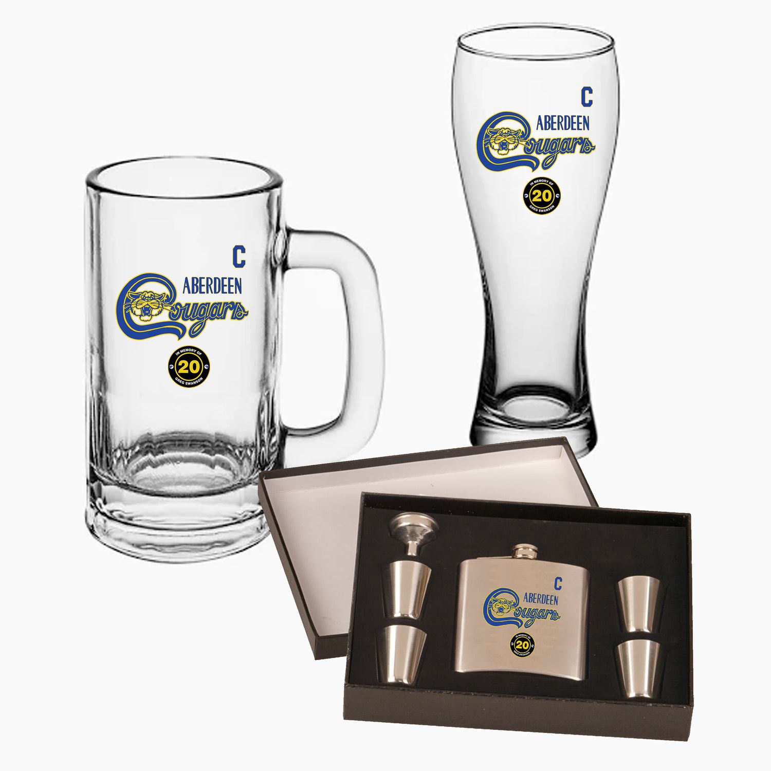 Greg Swanson Memorial Glass