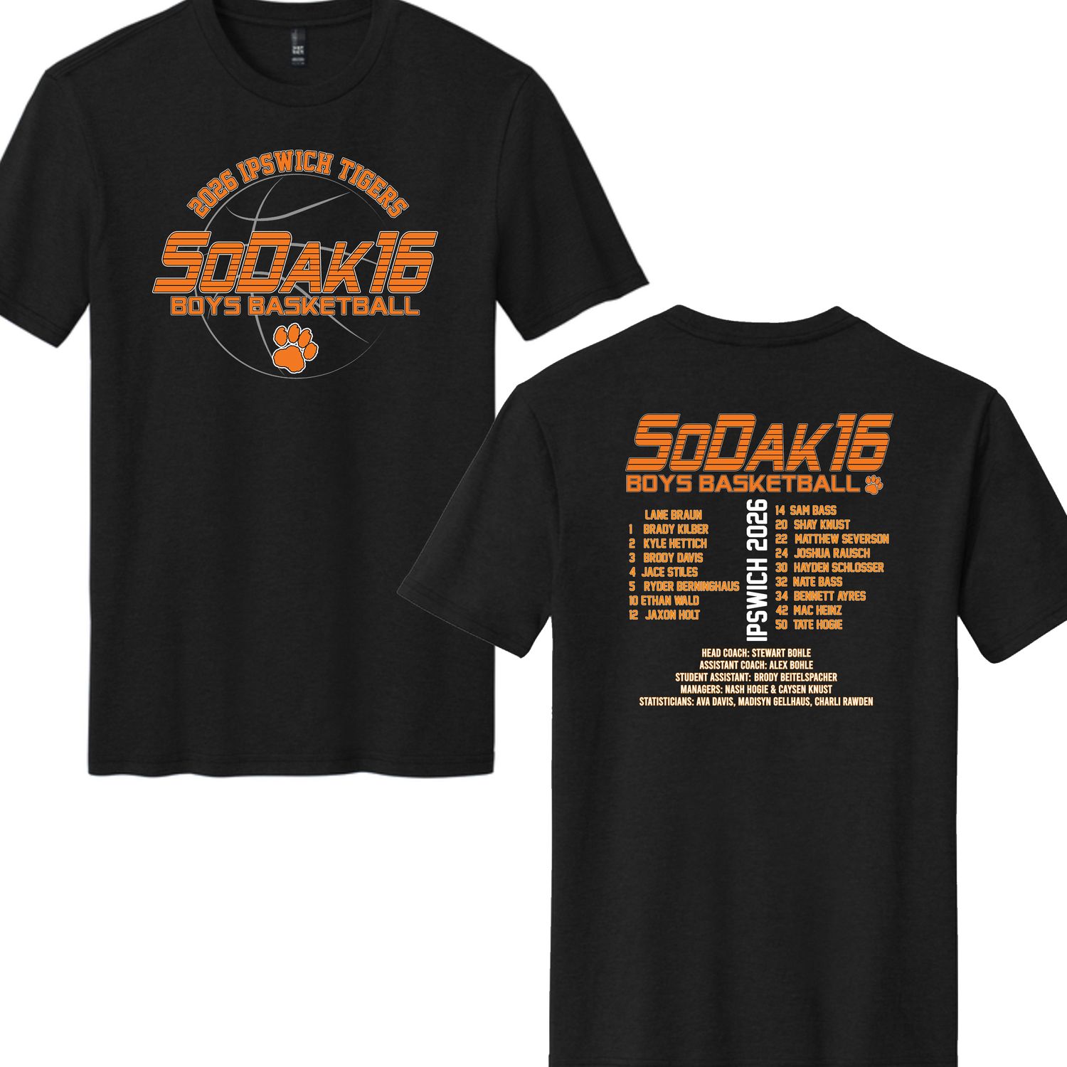 Boys Basketball State Tee
