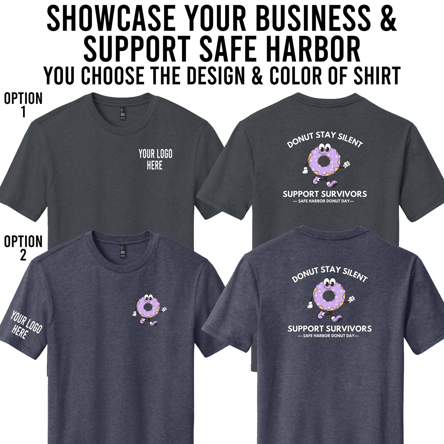 Safe Harbor Donut Day Shirts