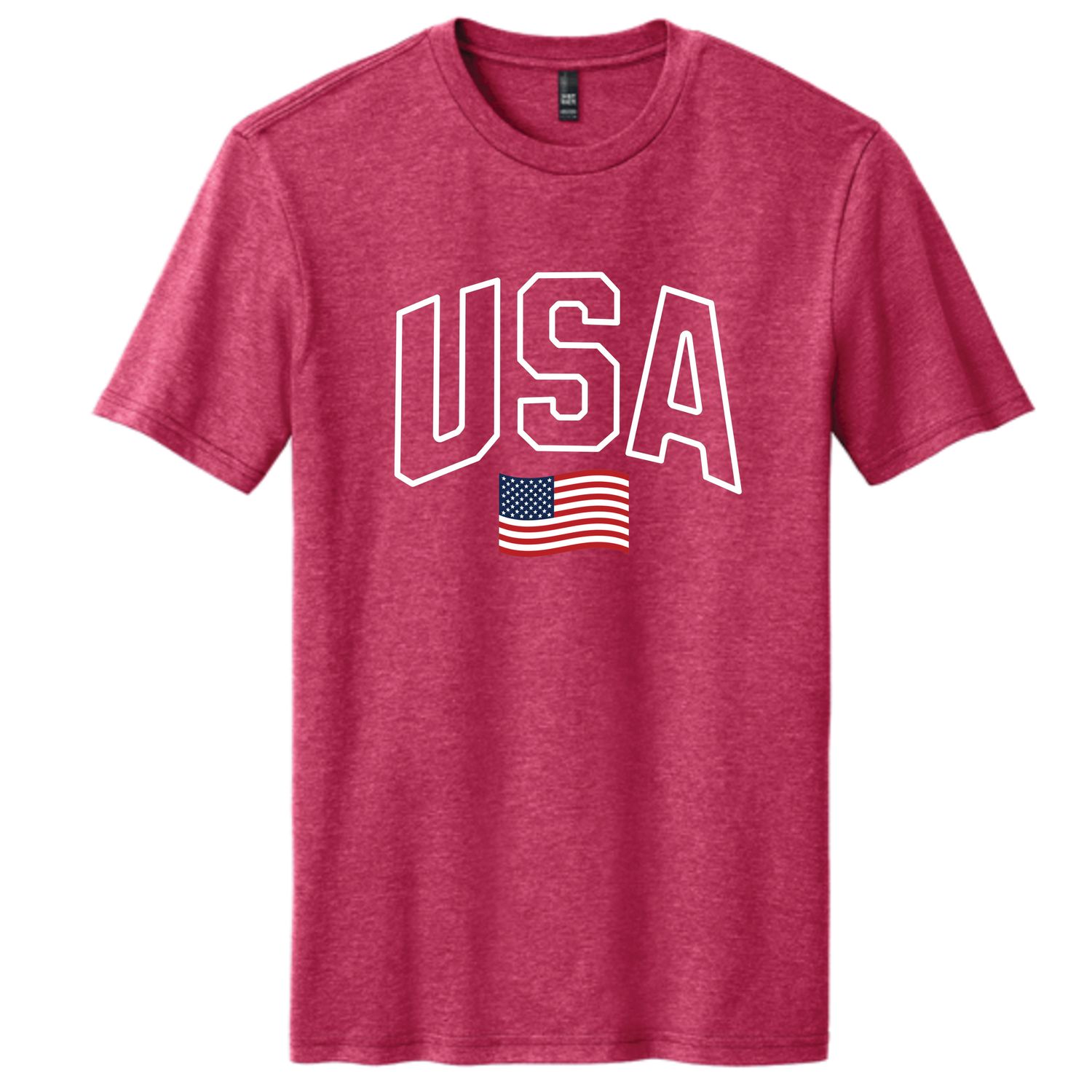 USA Flag Outline