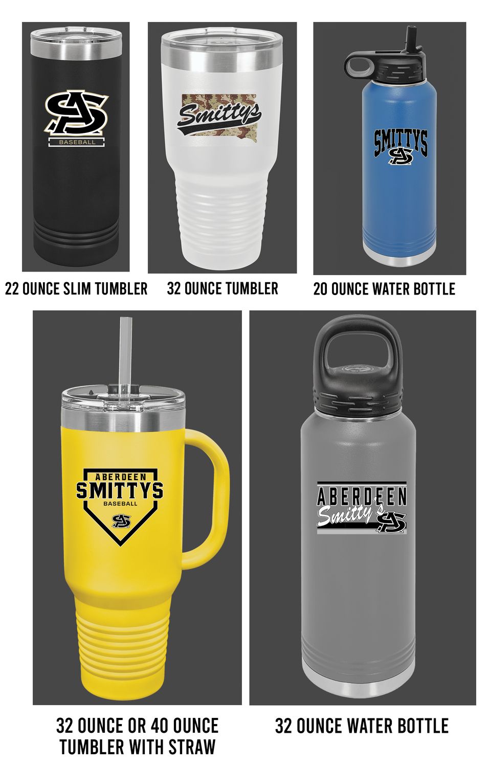 Smittys Water bottle