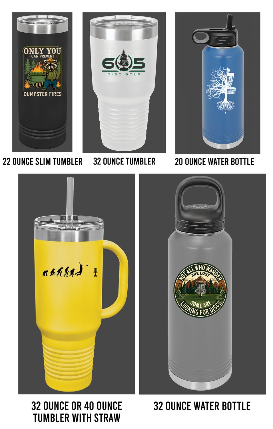 Disc Golf Water bottle