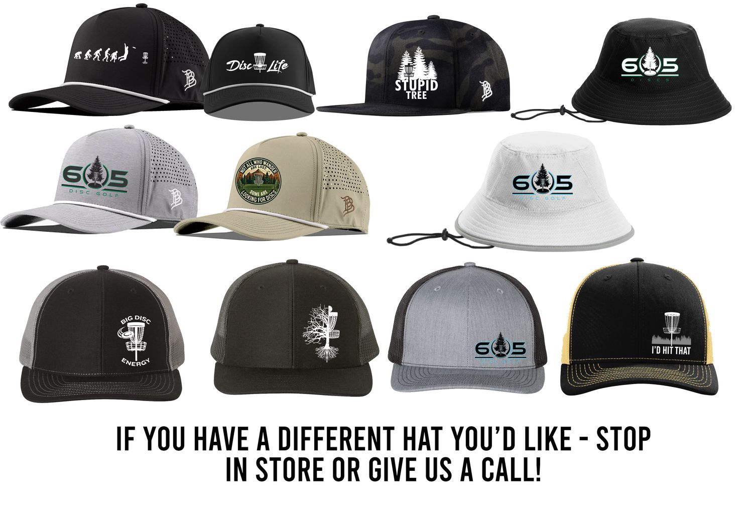 Disc Golf Hats