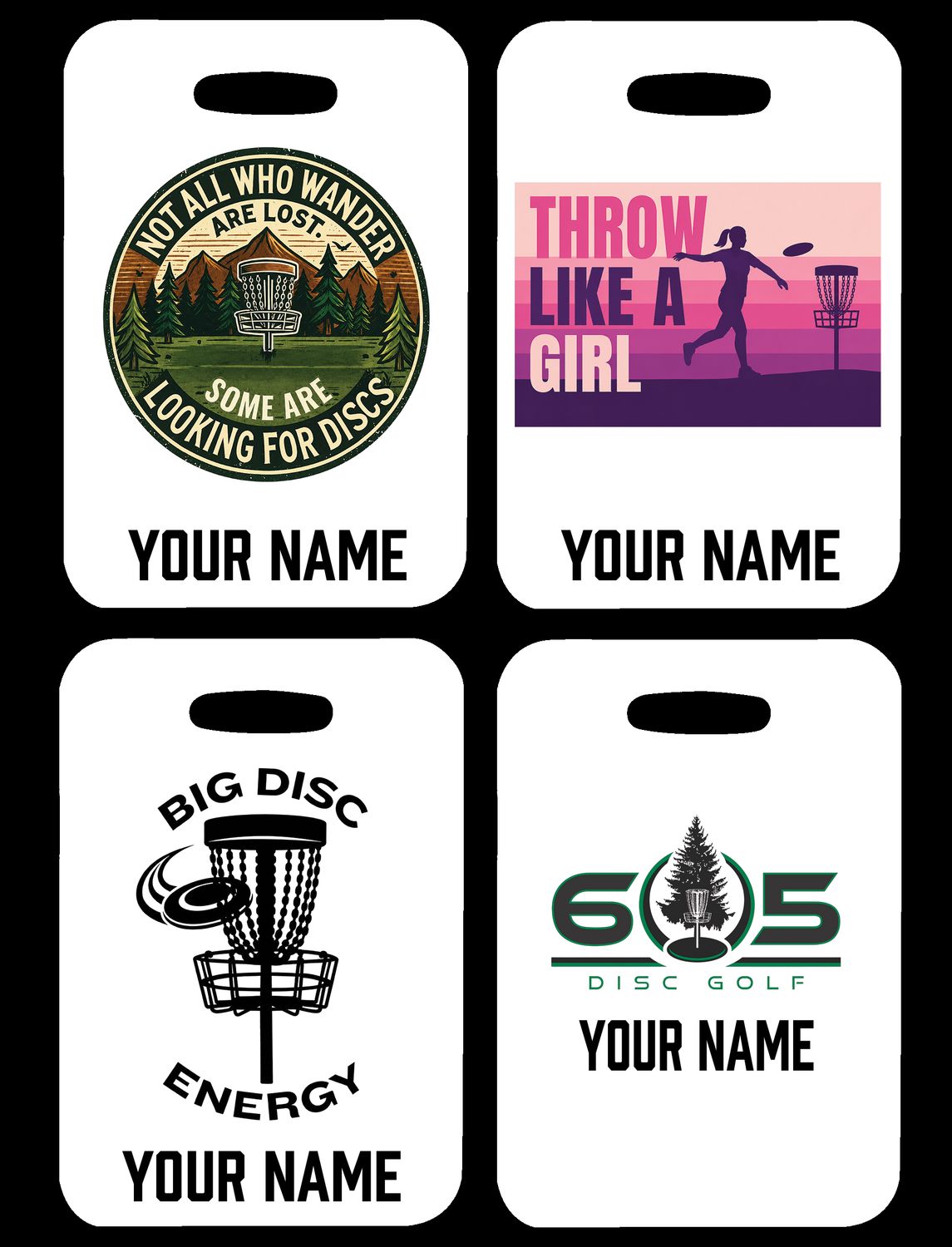 Disc Golf Bag Tag