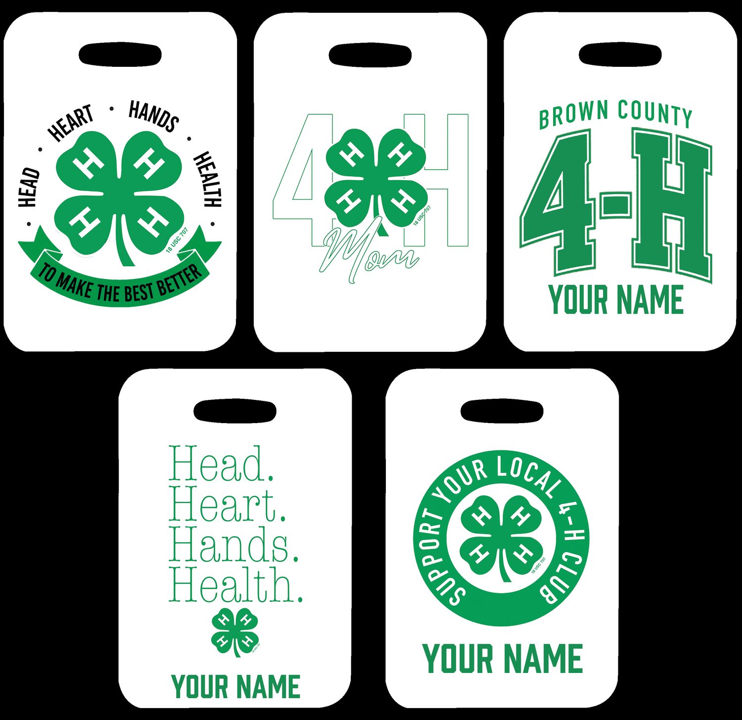 4-H Bag Tag