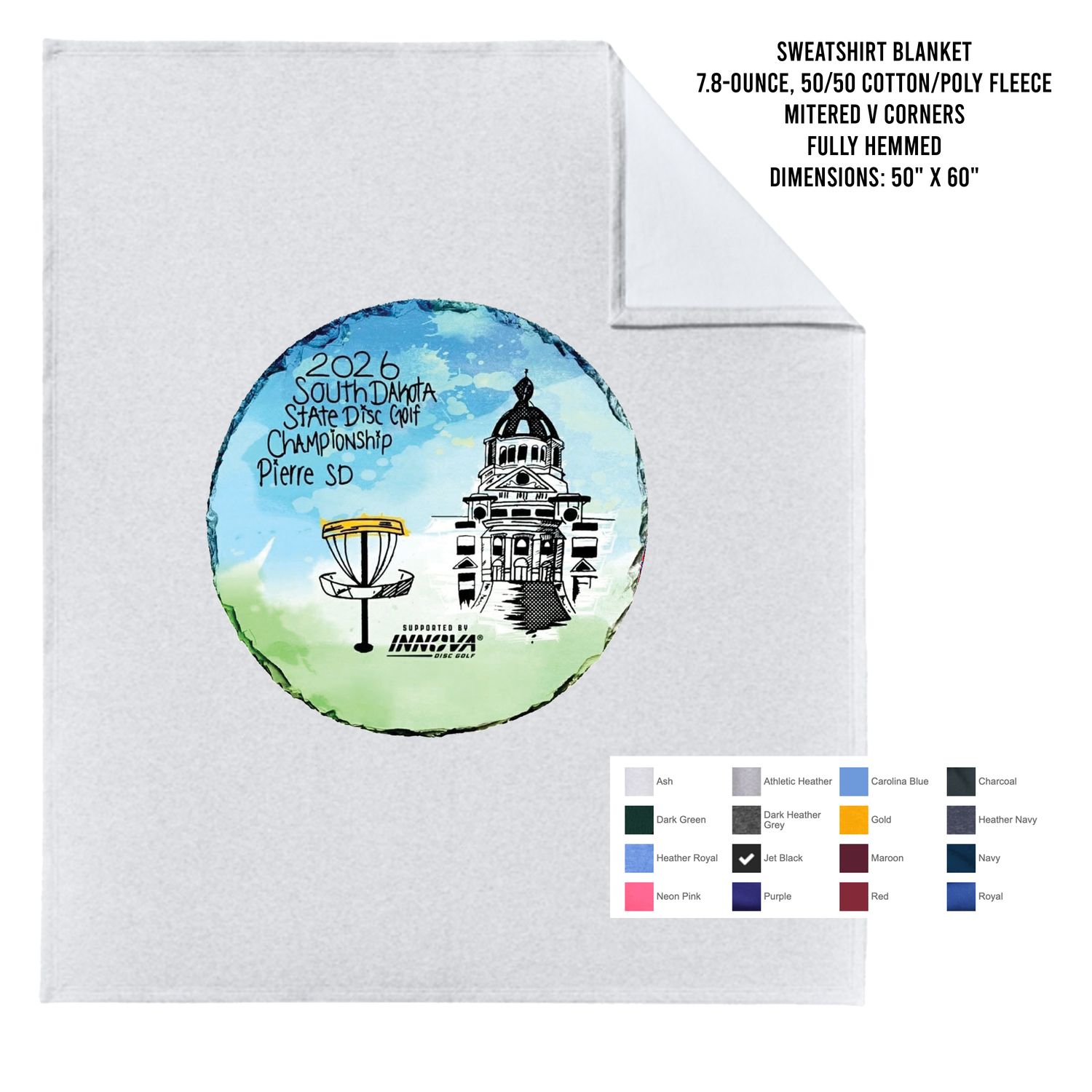 State Jersey Blanket