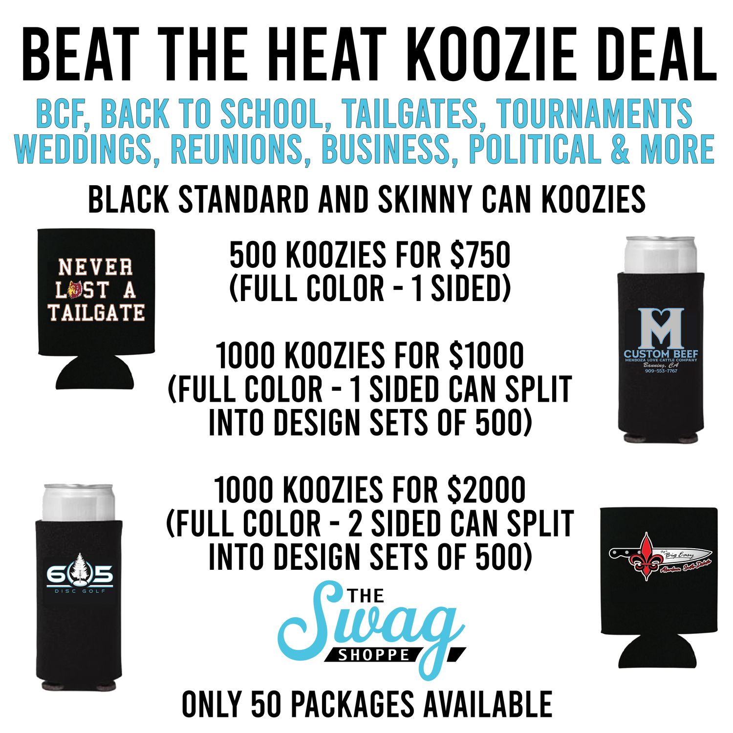 Beat the Heat Koozie Promo