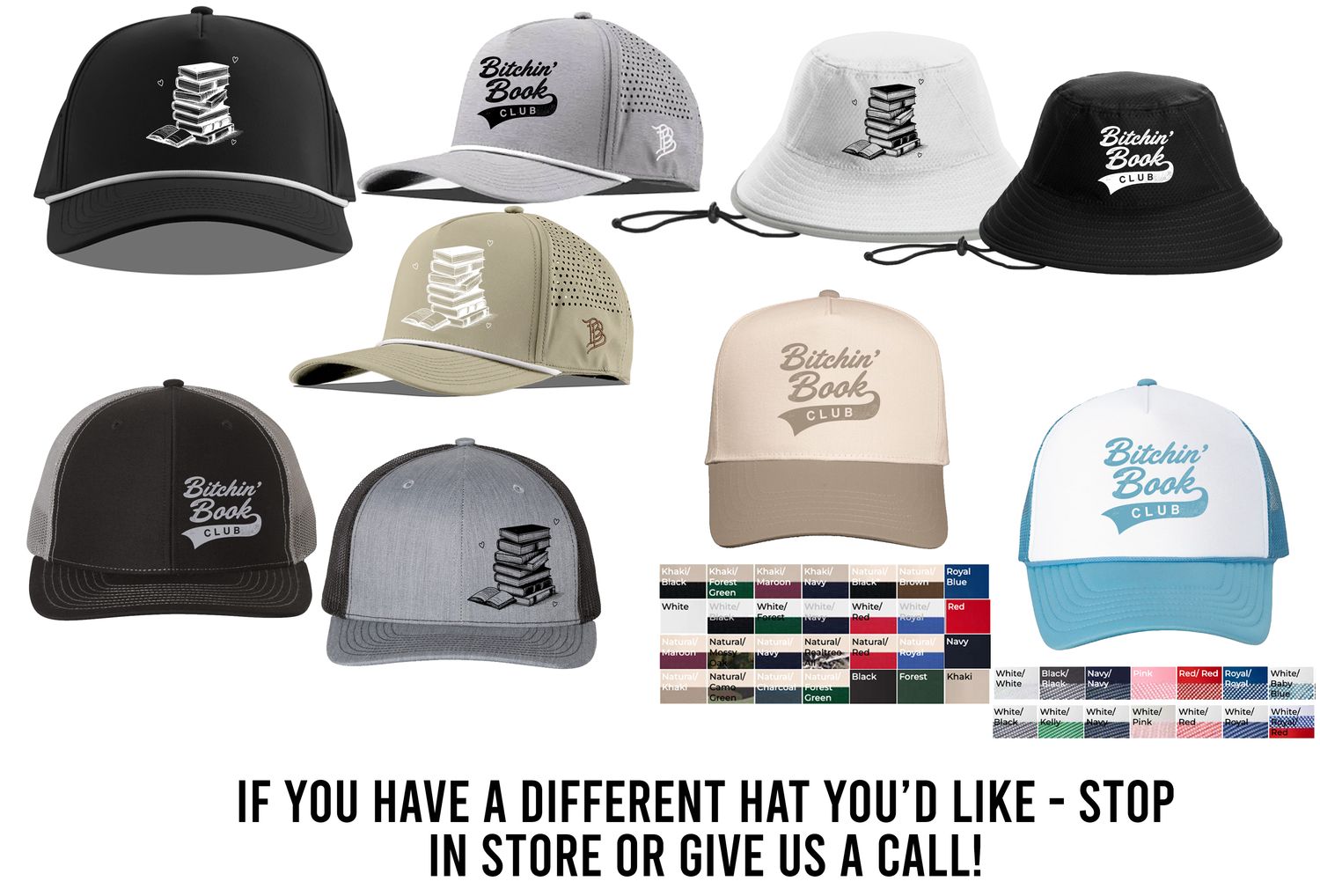 Bitchin' Book Club Hat