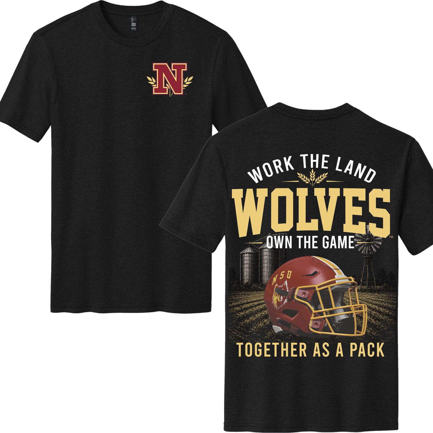 Work the Land Wolves