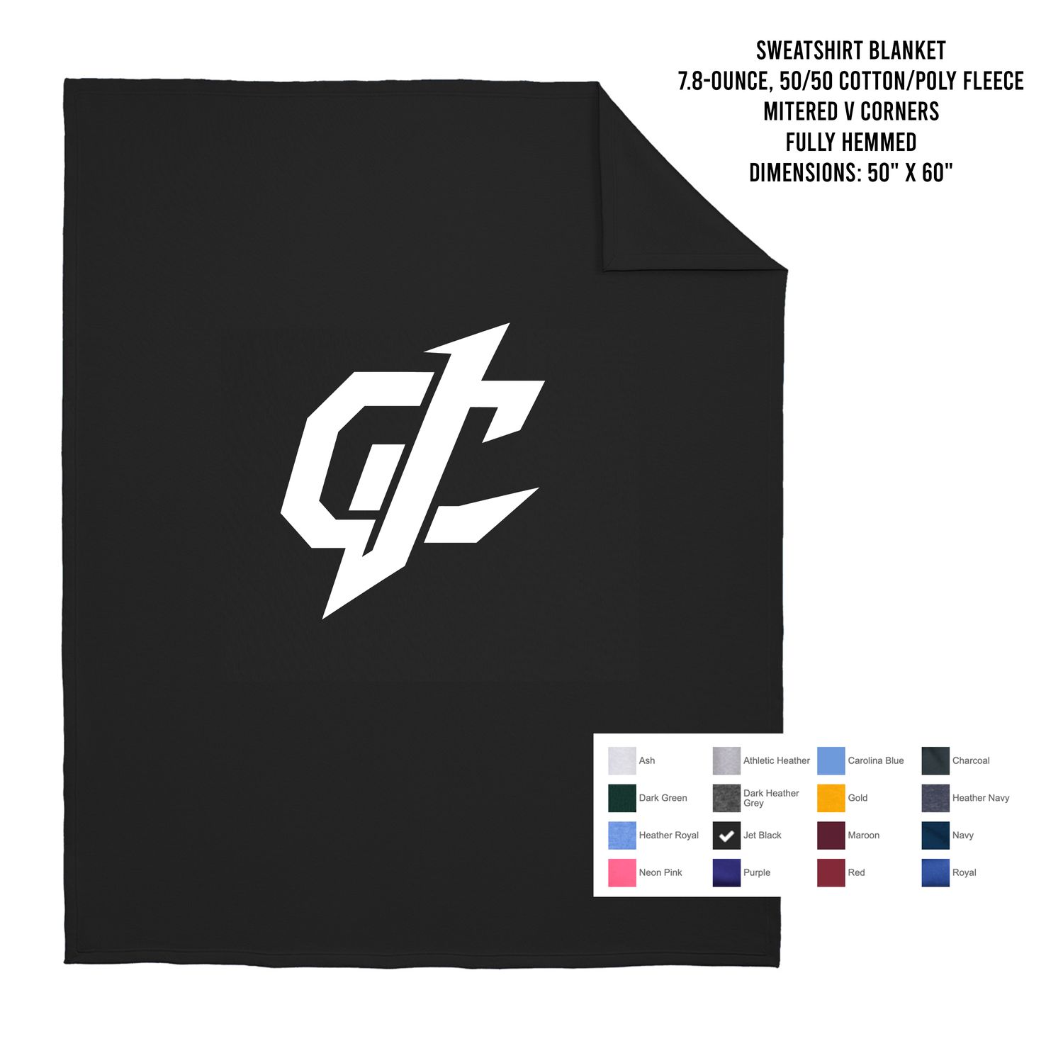 JC Jersey Blanket