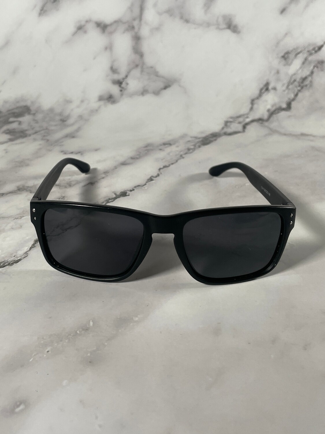Classic Black Wayfarer Polarized Sunglasses