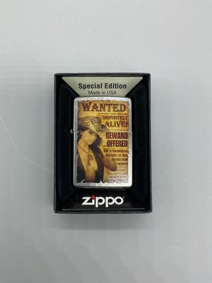 Wanted Definitely Alive Zippo