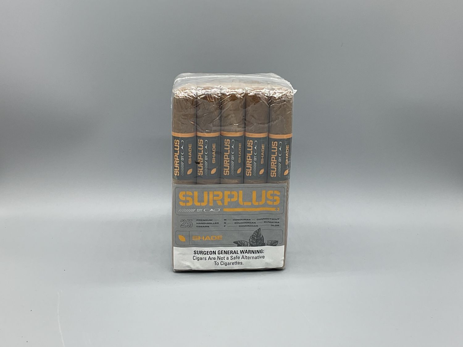 CAO Surplus Cigars, Connecticut, Bundle of 25