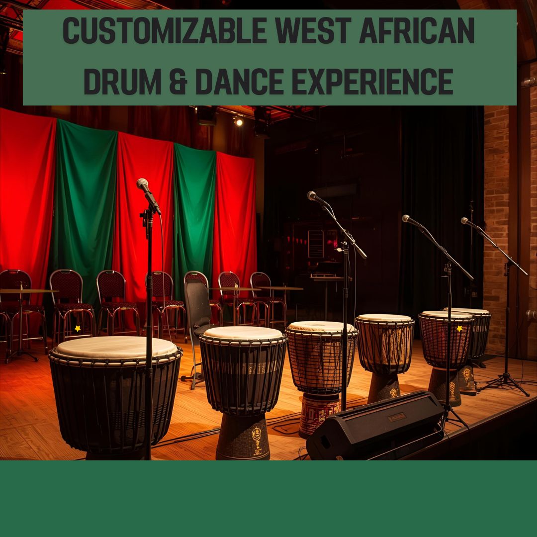 Customizable West African Drum &amp; Dance Experience