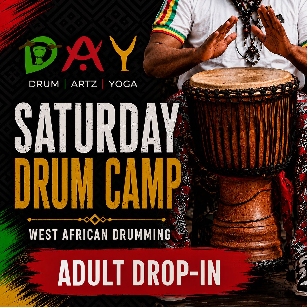 Adult Drum Camp-Drop In