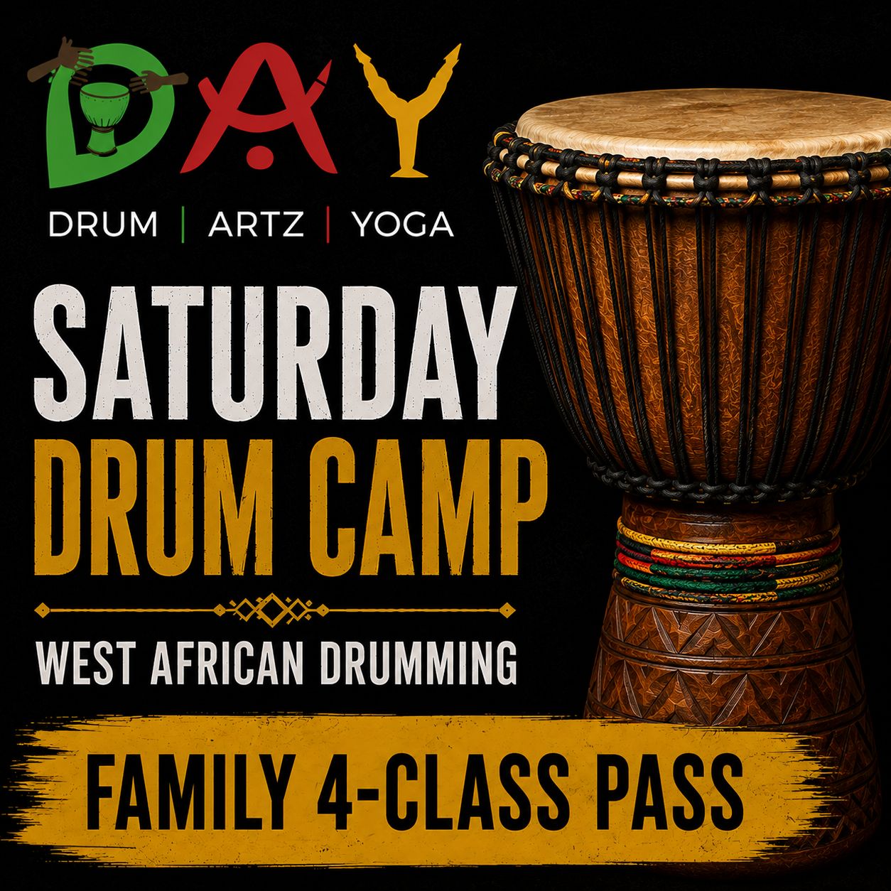 Family Drum Camp-4 Class Pass