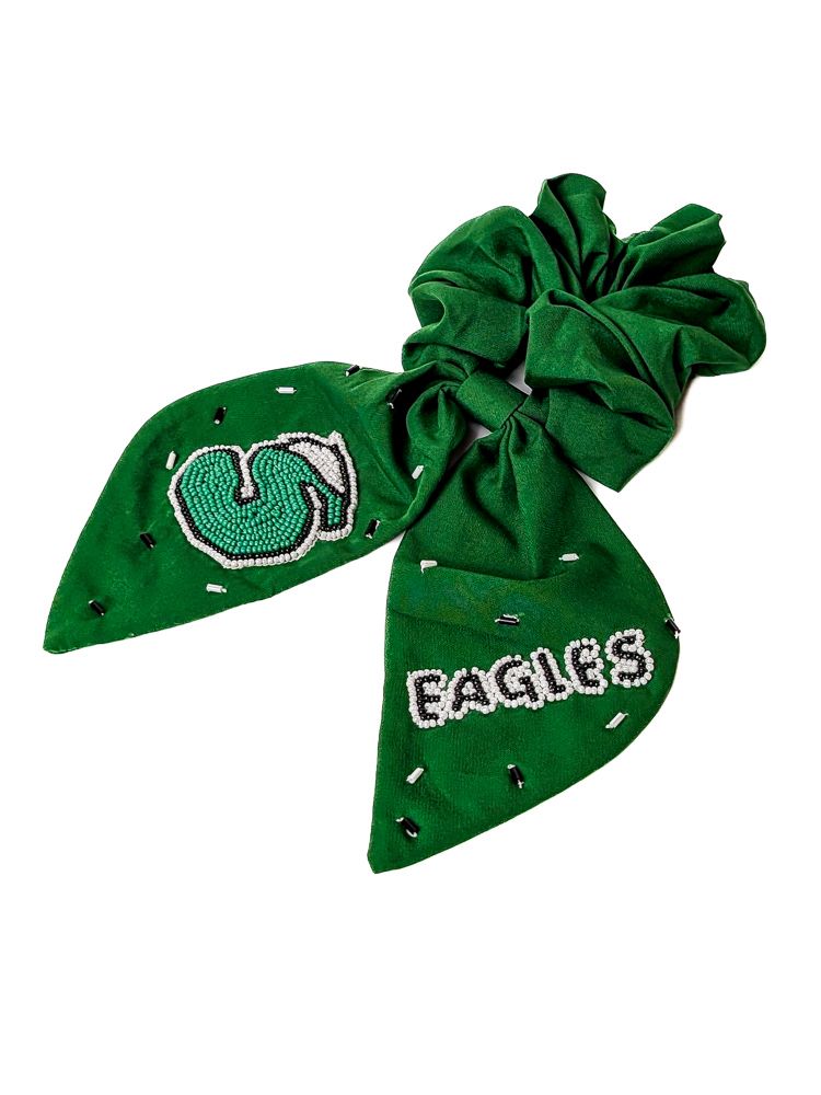 Eagles Embroidered Scrunchie