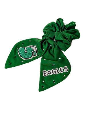 Eagles Embroidered Scrunchie