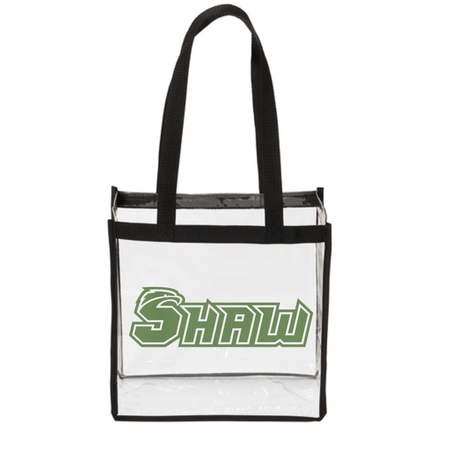 Clear Shaw Tote Bags