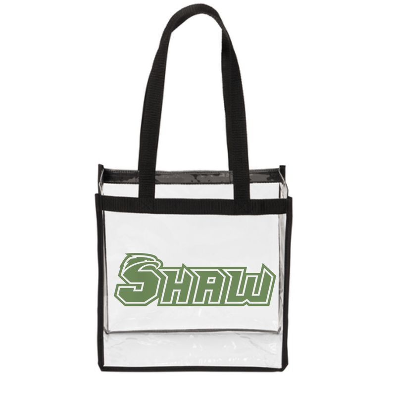 Clear Shaw Tote Bags