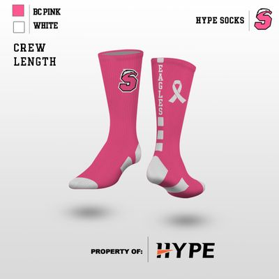 Shaw Pink Socks