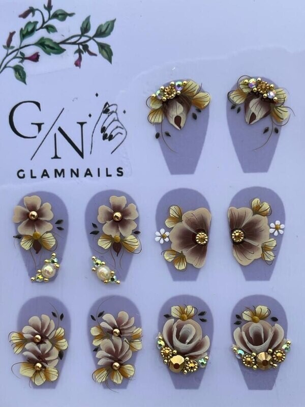 Delicate Golden With Swarovski