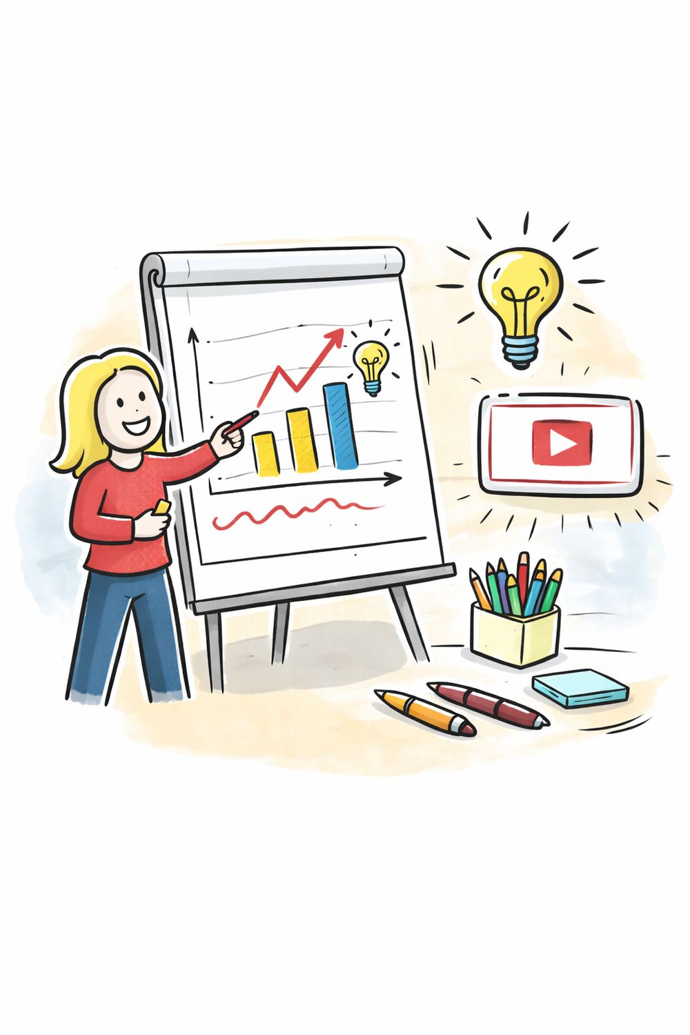 Videokurs Visualisieren und Flipcharts gestalten Videokurs Visualisieren und Flipcharts gestalten