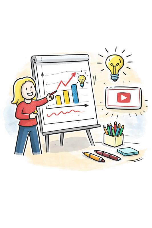 Videokurs Visualisieren und Flipcharts gestalten Videokurs Visualisieren und Flipcharts gestalten