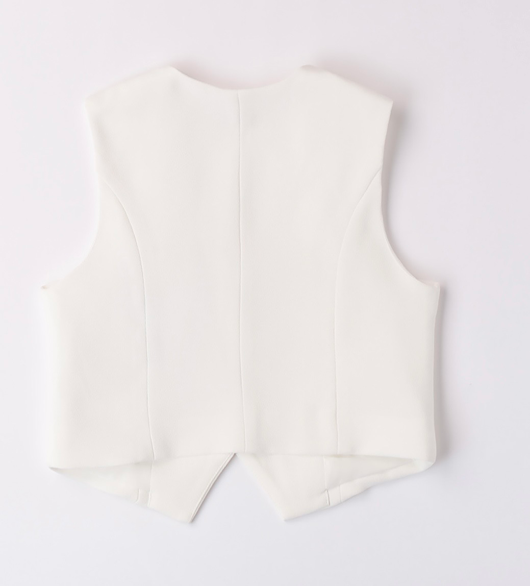 IDO gilet white