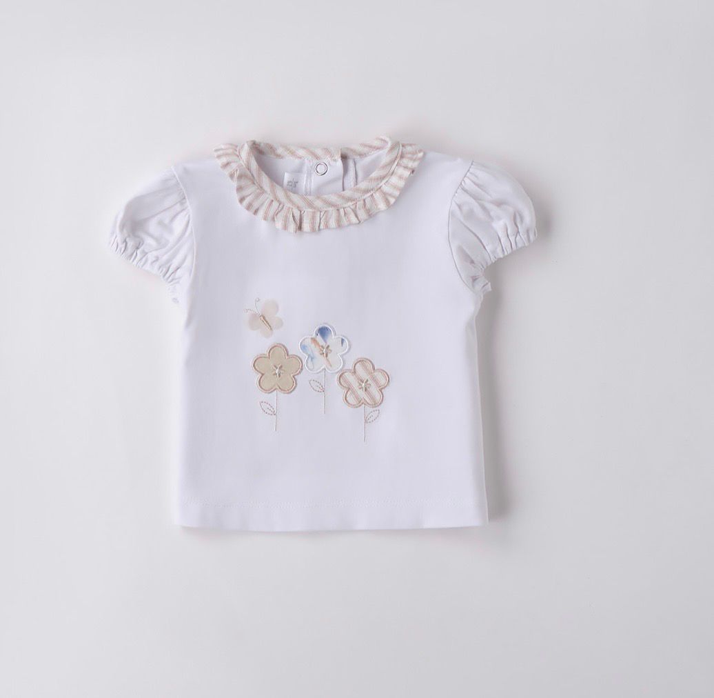Minibanda t-shirtje flower