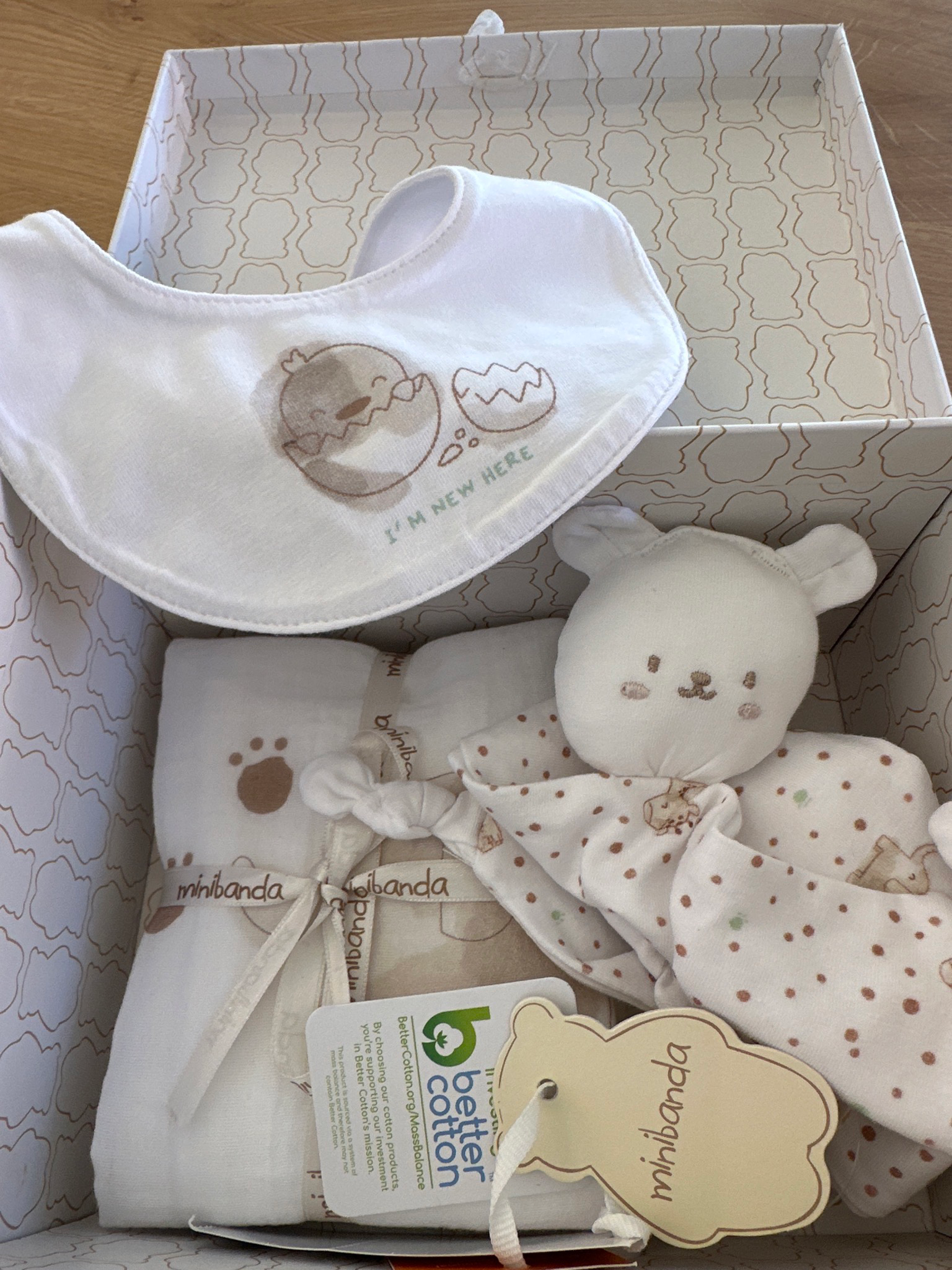 Minibanda welkom geschenkdoos