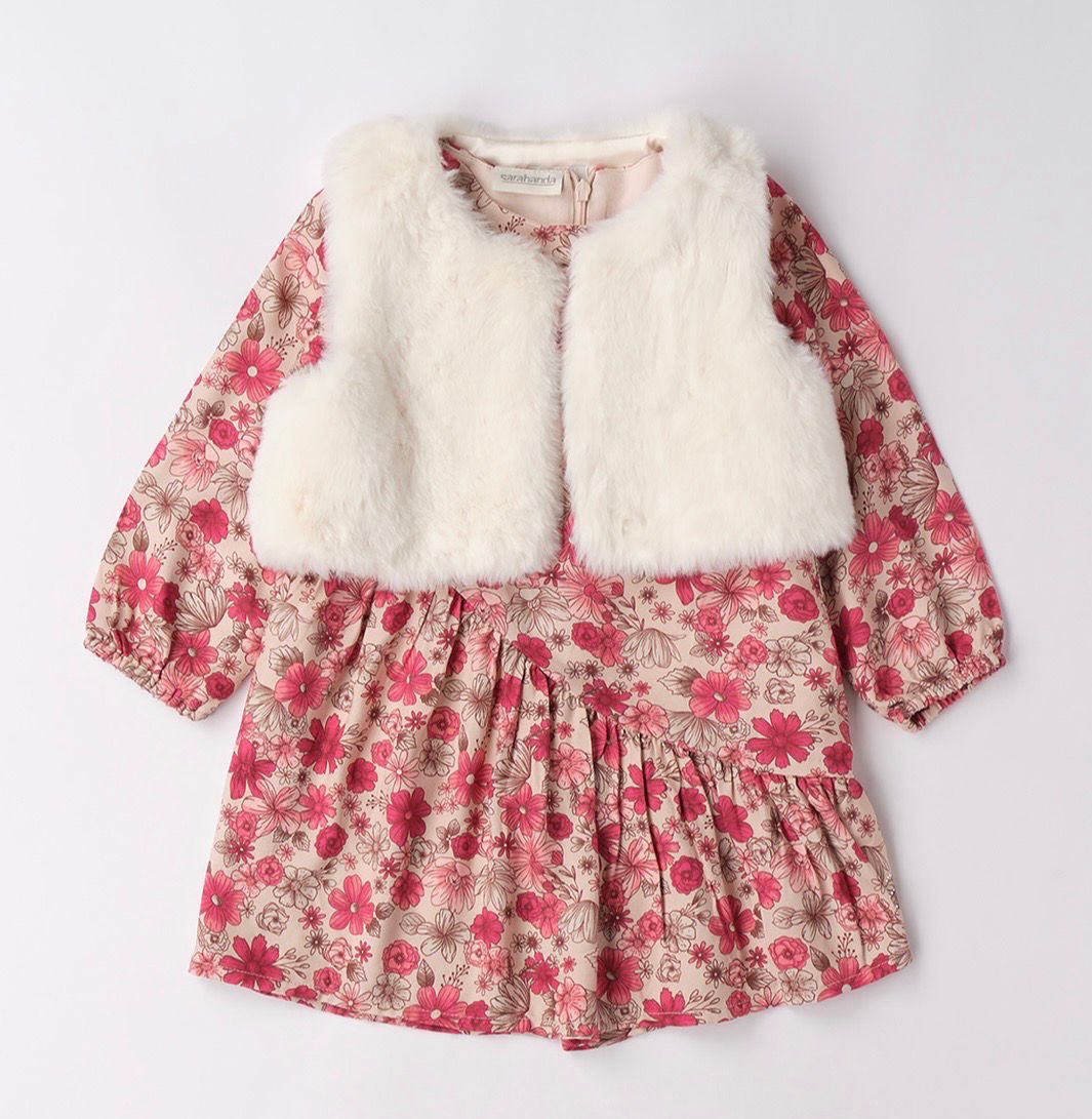 Sarabanda jurkje met pelsje